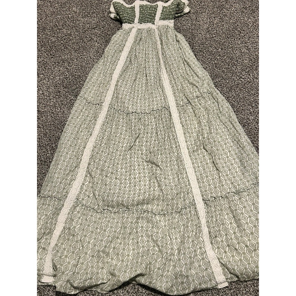 Abercrombie & Fitch Sage Patterned Maxi Dress